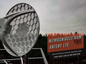 instalacja anten zewnętrznych wzmacniających LTE 5G Izabelin powiat warszawski zachodni