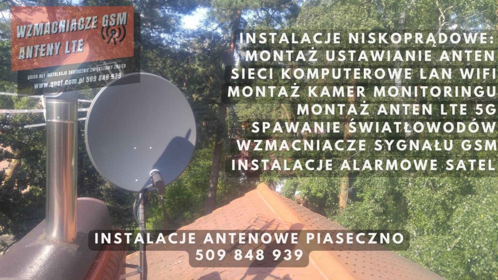Instalacje antenowe Piaseczno