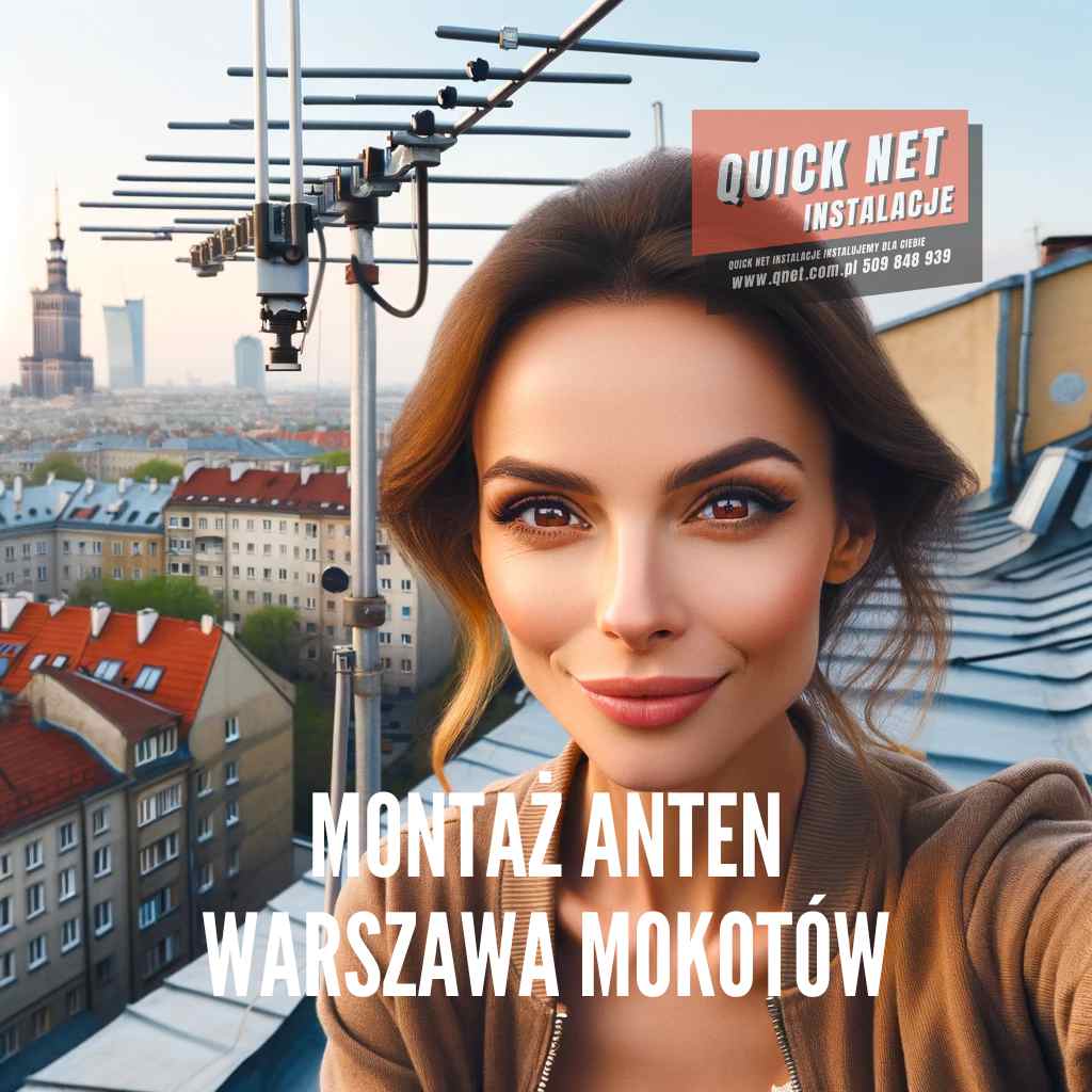 montaż anten Warszawa mokotów, ustawianie anteny Mokotów