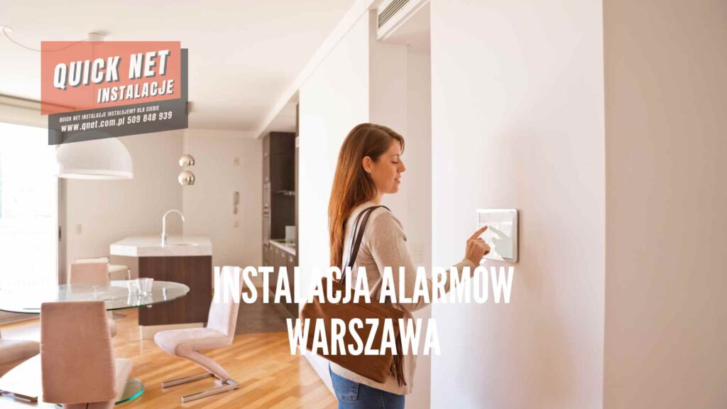 instalacja alarmów do domu mieszkania Satel Warszawa
