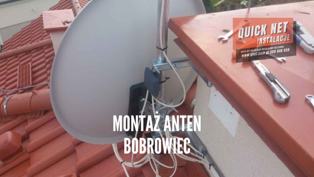 montaż anten telewizyjnych Bobrowiec, serwis ustawianie Piaseczno Okolice